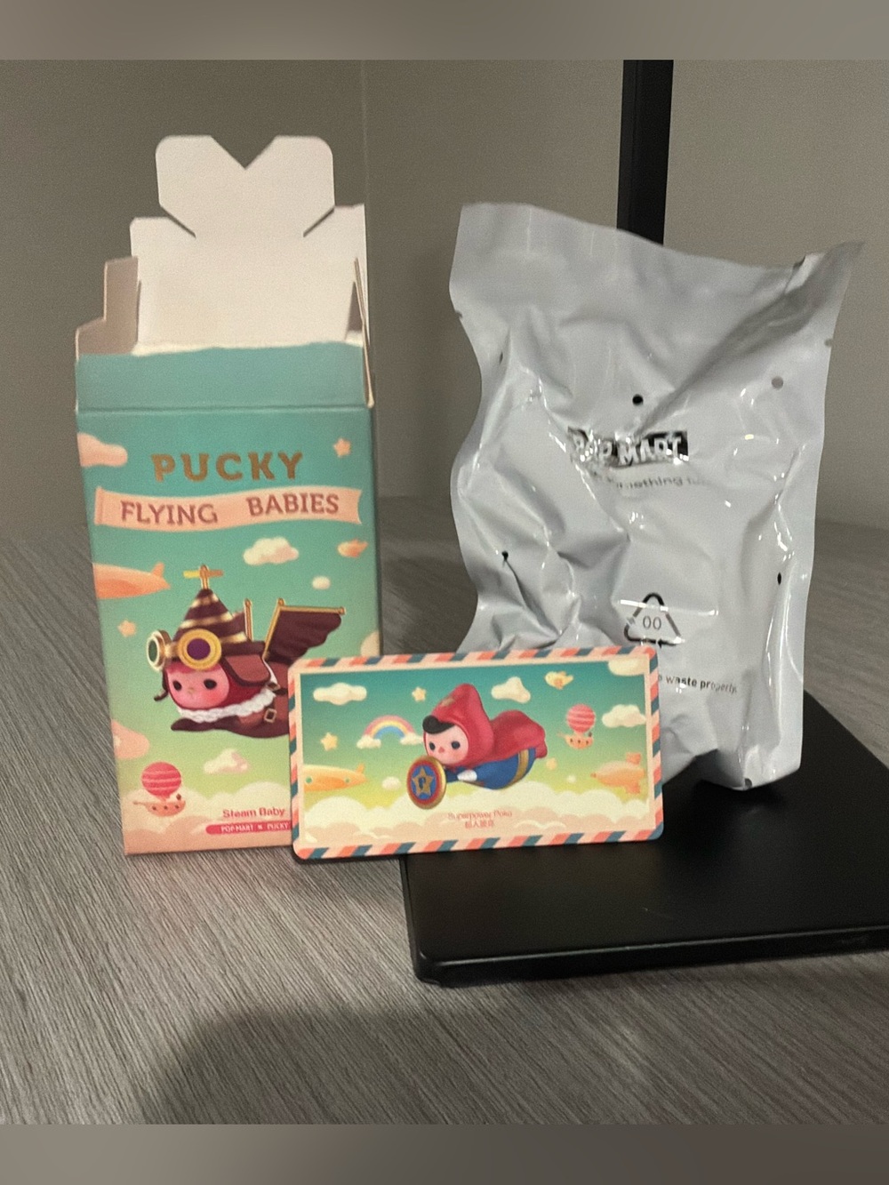 PopMart Pucky Flying Babies - Confirmed Superpower Poka